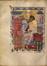 Saint Luke; Gospel Book, early 13th century. Creator: Unknown.