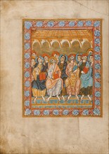 Pentecost; Sacramentary, about 1025-1050. Creator: Unknown.