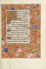 Decorated Text Page; Spinola Hours, about 1510-1520. Creator: Unknown.