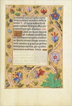 Decorated Text Page; Spinola Hours, about 1510-1520. Creator: Unknown.