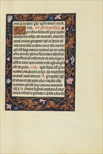 Decorated Text Page; Spinola Hours, about 1510-1520. Creator: Unknown.