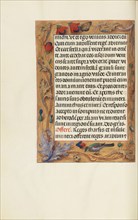 Decorated Text Page; Spinola Hours, about 1510-1520. Creator: Unknown.