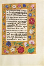 Decorated Text Page; Spinola Hours, about 1510-1520. Creator: Unknown.