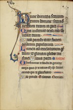 Initial N: The Presentation in the Temple; Ruskin Hours,, about 1300. Creator: Unknown.