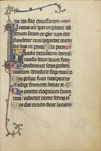 Initial L: Christ Speaking to Four Men; Ruskin Hours, about 1300. Creator: Unknown.