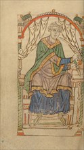 Scribe Writing, probably Eadmer of Canterbury, about 1140-1150. Creator: Unknown.