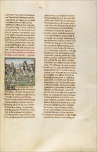 The Battle of Marathon; Miroir Historial, about 1475. Creator: Unknown.