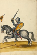 A Horseman in Armor, about 1560-1570. Creator: Unknown.