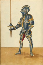 A Man in Armor, about 1560-1570. Creator: Unknown.