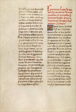 Text Page, 1475; Les Visions du chevalier Tondal. Creator: Unknown.