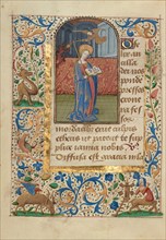 Saint Geneviève; Prayer Book of Charles the Bold, about 1480-1490. Creator: Unknown.