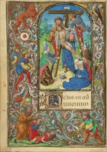 The Deposition; Prayer Book of Charles the Bold, about 1471. Creator: Master of Mary of Burgundy.