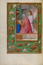 Saint Matthew; Spinola Hours, about 1510-1520. Creator: Unknown.