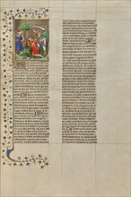 The Head of Marcus Shown to Caius Marius and the Killing of Marius, about 1413-1415. Creators: Boucicaut Master, Workshop of the Boucicaut Master.