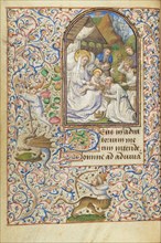 The Adoration of the Magi; Hours of Simon de Varie, 1455. Creator: Dunois Master.