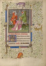 The Stoning of Saint Stephen; Book of Hours, about 1410. Creator: Unknown.