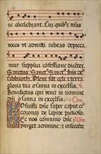 Decorated Initial P: Decorated Initial H; Missal of Bishop Antonio Scarampi, 1567. Creator: Fra Vincentius a Fundis.