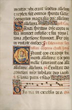 Initial C: The Resurrected Christ; Missal of Bishop Antonio Scarampi, 1567. Creator: Fra Vincentius a Fundis.