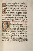 Initial G: A Dancing Putto; Missal of Bishop Antonio Scarampi, 1567. Creator: Fra Vincentius a Fundis.