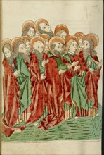 The Twelve Apostles; Barlaam und Josaphat, 1469. Creators: Hans Schilling, Diebolt Lauber.