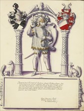 Friedrich I Hohenzollern; Chronicle of the Hohenzollern Family, about 1572. Creator: Jorg Ziegler.