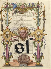 Guide for Constructing the Letter s; Mira calligraphiae monumenta, about 1591-1596. Creator: Joris Hoefnagel.