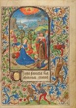 The Martyrdom of Saint Catherine; Prayer Book of Charles the Bold, 1469. Creator: Lieven van Lathem.