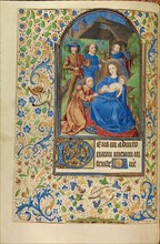 The Adoration of the Magi; Book of Hours, about 1466-1470. Creator: Master of Jacques of Luxembourg.