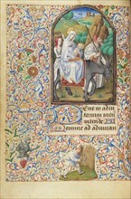 The Flight into Egypt; Hours of Simon de Varie, 1455. Creator: Master of Jean Rolin II.