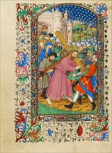 The Way to Calvary; Book of Hours, about 1430-1440. Creator: Fastolf Master.