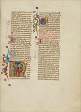 Initial N: Saints Peter and Paul; Missal, between about 1389 and 1400. Creator: Master of the Brussels Initials.