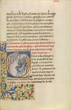 Initial Q: The Ship of Bishop Theophilus with the Reliquary Shrine before the City..., about 1465-70 Creators: Master of the Brussels Romuléon, Workshop of the Master of the Brussels Romuléon.