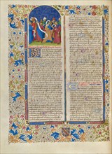 The Dispute Among Eight Prophets; Cité de Dieu, about 1440-1450. Creator: Master of the Geneva Boccaccio.