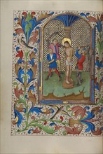 The Flagellation; Book of Hours, about 1450-1455. Creator: Master of the Lee Hours.