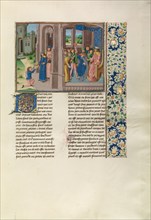 The Portuguese Embassy, c1380s; Chroniques (Book Three), about 1480-1483. Creator: Master of the Soane Josephus.