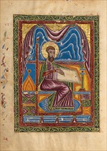 Saint Luke; Gospel Book, 1615. Creator: Mesrop of Khizan.