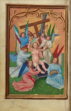 The Christ Child Surrounded by the Instruments of the Passion, about 1525-1530. Creator: Simon Bening.