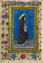 Saint Dominic; Gualenghi-d'Este Hours, about 1469. Creator: Taddeo Crivelli.