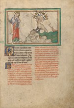 The Beast from the Sea; Dyson Perrins Apocalypse, about 1255-1260. Creator: Unknown.