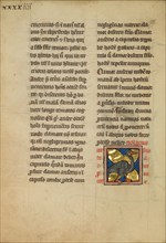 A Heron; De Natura Avium; De Pastoribus et Ovibus, 1277 or after. Creator: Unknown.