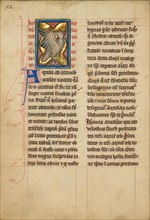 An Eagle; De Natura Avium; De Pastoribus et Ovibus, 1277 or after. Creator: Unknown.