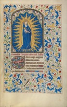 The Virgin and Child; Arenberg Hours, early 1460s. Creator: Willem Vrelant.