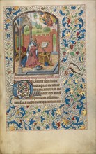 David in Prayer; Arenberg Hours, early 1460s. Creator: Willem Vrelant.