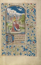 Solomon Praying to the Holy Spirit; Arenberg Hours, early 1460s. Creator: Willem Vrelant.