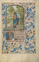 Saint John the Baptist; Arenberg Hours, early 1460s. Creator: Willem Vrelant.