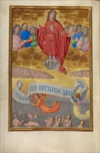 The Last Judgment; Spinola Hours, about 1510-1520. Creator: Workshop of Master of the First Prayer Book of Maximilian.