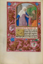 Saint Elizabeth; Spinola Hours, about 1510-1520. Creator: Workshop of Master of the First Prayer Book of Maximilian.