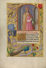 Pope Leo; Spinola Hours, about 1510-1520. Creator: Workshop of Master of the First Prayer Book of Maximilian.