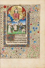 The Last Judgment; Book of Hours, about 1440-1450. Creator: Workshop of the Bedford Master.