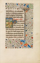 A Cross in a Landscape; Book of Hours, about 1440-1450. Creator: Workshop of the Bedford Master.